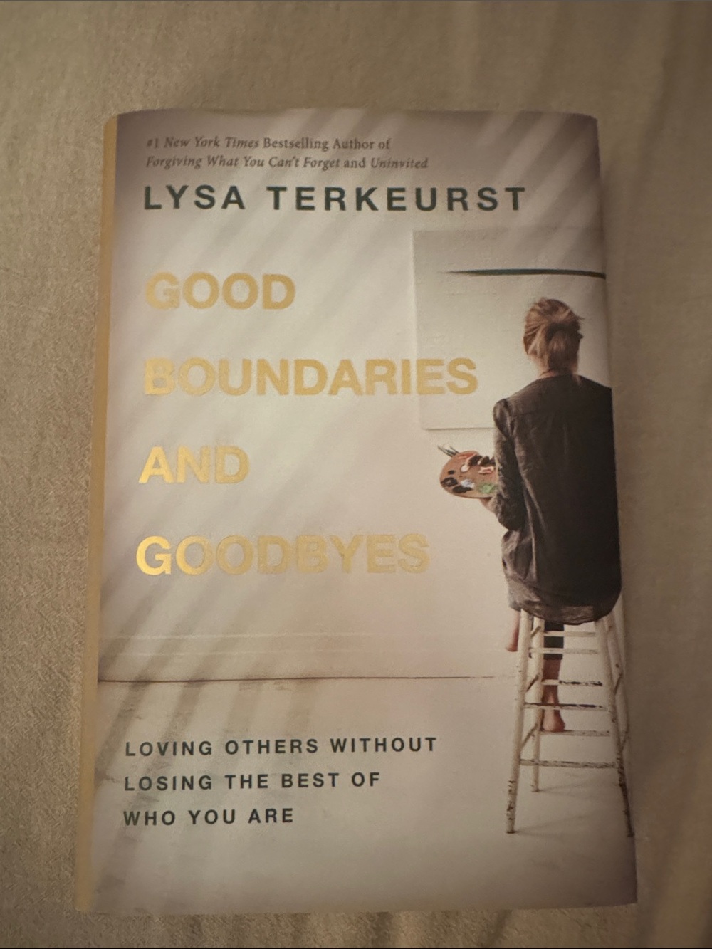 Good Boundaries and Goodbyes Hardcover Book by Lysa TerKeurst